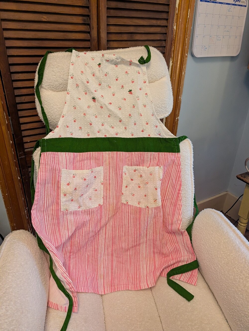 Kitchen Apron Strawberries